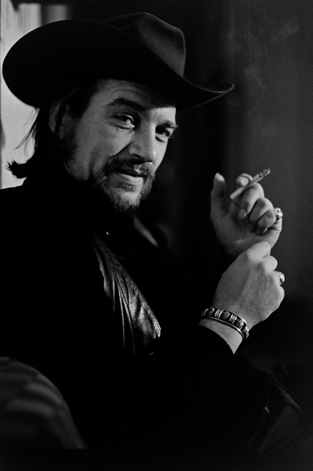 did waylon jennings smoke cigarettes Waylon Jennings at Max's Kansas City, 1973 – Haley Gallery