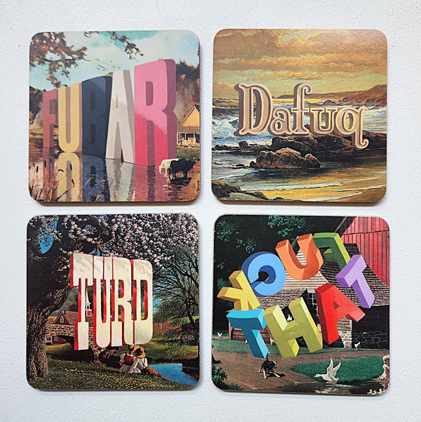 Wayne White Coaster Set