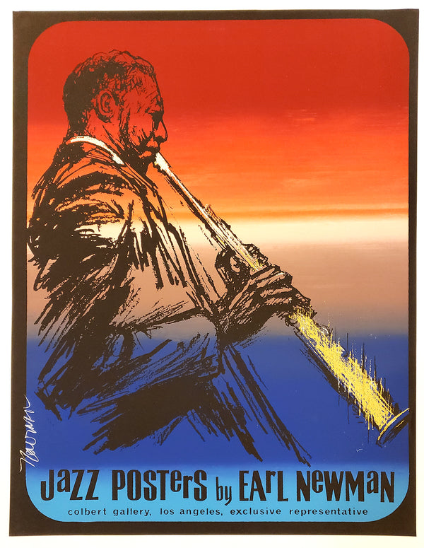 Half Sheet Jazz Posters by Earl Newman