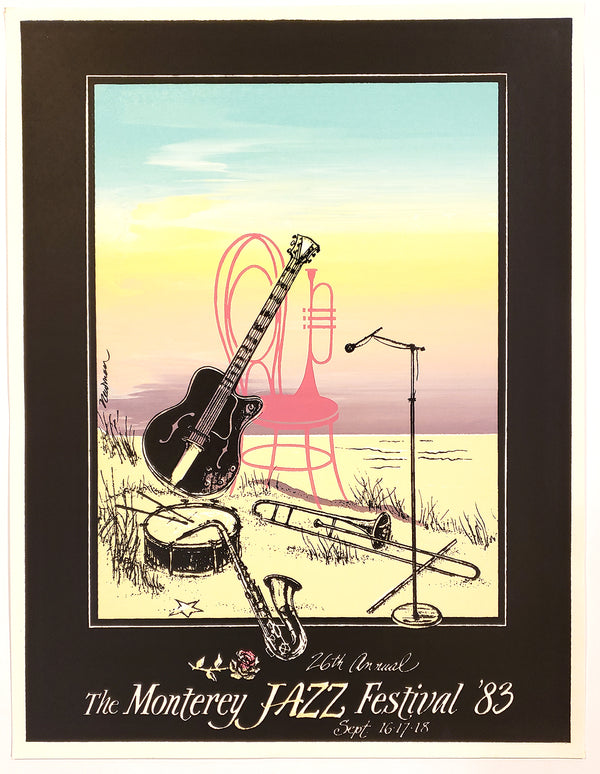 Half Sheet Monterey Jazz Festival 26th Annual