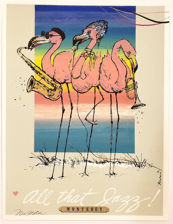Half Sheet All That Jazz (Flamingos)