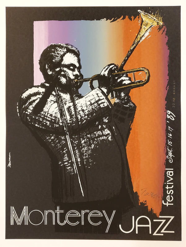 Half Sheet Monterey Jazz Festival (Dizzy)