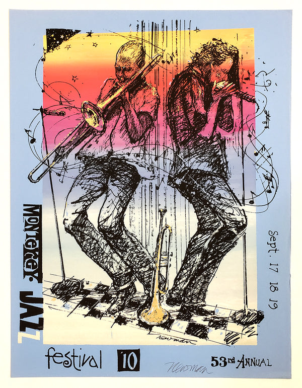 Half Sheet Monterey Jazz Festival 53rd Annual