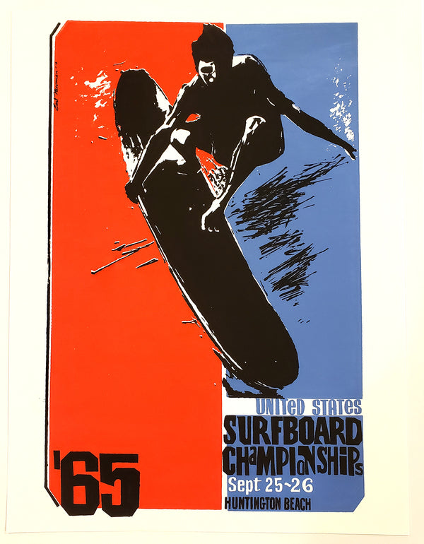 Half Sheet Huntington Beach Surfboard Championships