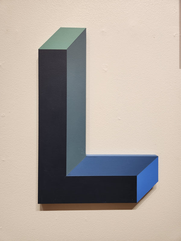 L - Blue