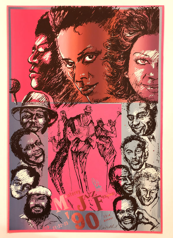 One Sheet Monterey Jazz Festival 33rd Annual