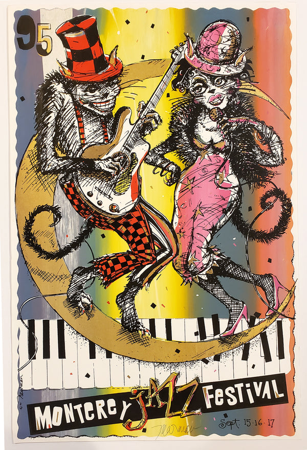 One Sheet Monterey Jazz Festival (Jazz Cats)