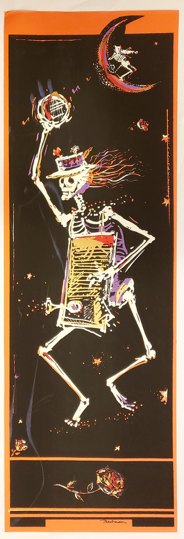 Half Sheet Skeleton with Washboard